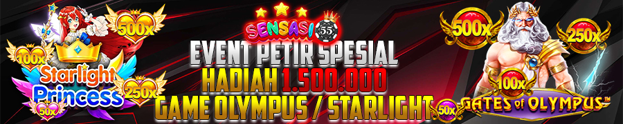 PROMO PETIR SENSASI55 PRAGMATIC PLAY